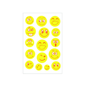 Naljepnice 1 list Smiley Herlitz