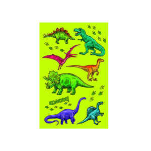 Naljepnice 3 lista Dinosauri Herlitz