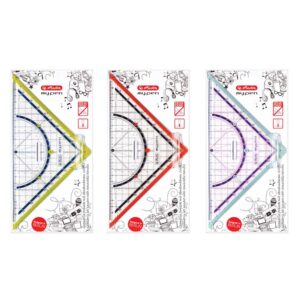 Trokut 25 cm, Herlitz, sort