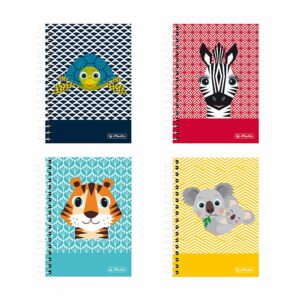 Blok za bilješke 100x140 mm, 200 listova, karo, Cute Animals, Herlitz