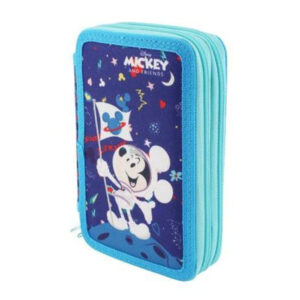 Pernica puna, 2 zipa, Mickey, 20x13x4,5 cm