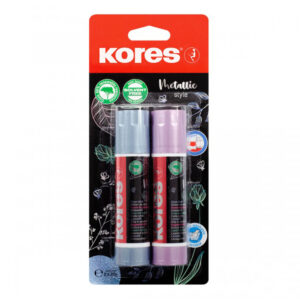 Ljepilo za papir u sticku Kores Metalic, 20 g, 2/1 blister