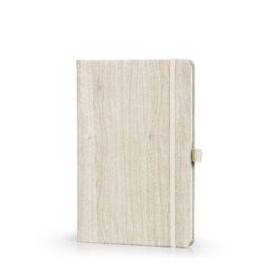 Notes A5 Woody s gumicom, krem