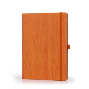 Notes B5 Woody maxi s gumicom, narančasti