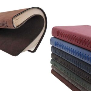 Notes A5 NUbuck eco, sivi