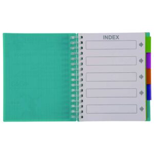 Bilježnica Foldermate A5 5U1 Color barkode art.4063 plava