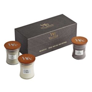 Poklon set Woodwick 3/1 , Classic Mini Woody