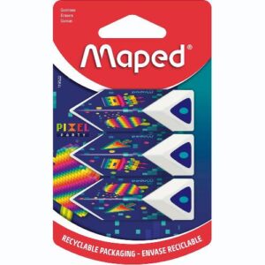 Gumica Maped Pixel Party pyramid 3/1, blister