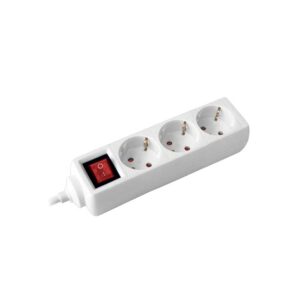 Kabel produžni 3u/5m s prekidačem, bijela