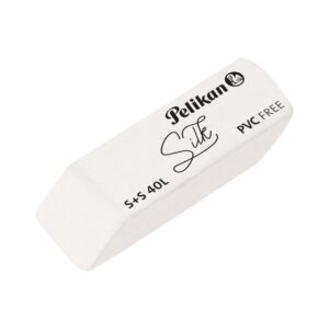 Gumica za brisanje  S+S 40L Pelikan bijela