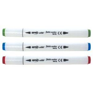 Flomasteri duo za skiciranje, 80/1, Spree, u pvc koferu