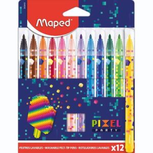 Flomasteri školski Maped Pixel Party 12/1