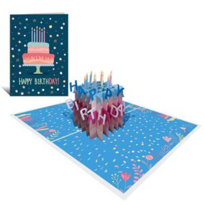 Čestitka Origami 3D Happy Birthday