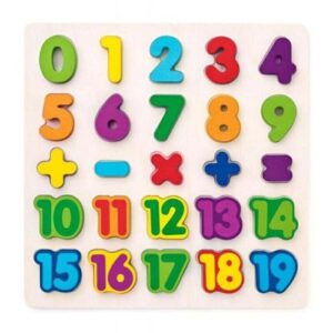 Igračka puzzle drvene brojevi 900695