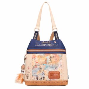 Ruksak fashion Anekke SS23 TRIBE, dimenzije 20/28x31x9 cm, 36625-046