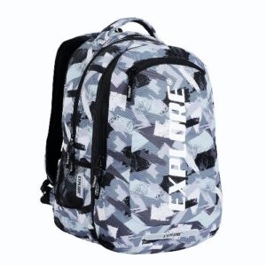 Ruksak Explore 2u1 Grey white-blue  MO23044