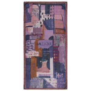 Šal marama Anekke FW23 KYOMU Violet, dimenzije 186x90cm, 37800-106