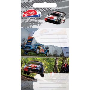 Naljepnice za bilježnice WRC Croatia Rally 10 /1