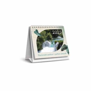 Kalendar stolni Nacionalni parkovi 2025.