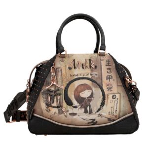 Torba fashion Anekke FW23 SHOEN BLACK L, dimenzije 32x23x15 cm, 37711-228
