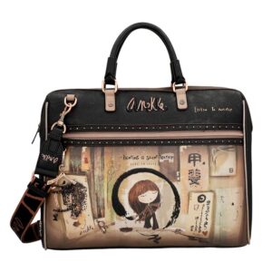 Torba poslovna Anekke FW23 SHOEN BLACK L, dimenzije 41x31x10 cm, 37716-112
