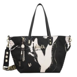 Torba fashion Anekke FW23 crna NATURE SHODO L, dimenzije 43/25x23x18 cm, 37771-268