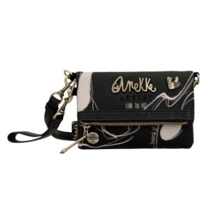 Torba fashion Anekke FW23 crna  NATURE SHODO S, dimenzije 20x13x4 cm, 37773-250