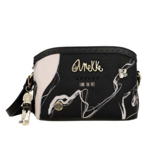 Torba fashion Anekke FW23 crna  NATURE SHODO S, dimenzije 22x17x10 cm, 37773-258