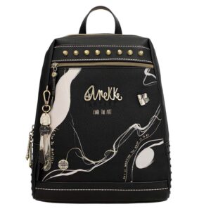 Ruksak fashion Anekke FW23 crni NATURE SHODO, dimenzije 26x32x10 cm, 37775-018