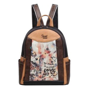 Ruksak fashion Janet Art gallery 246721-EC dimenzije 28x16x33 cm