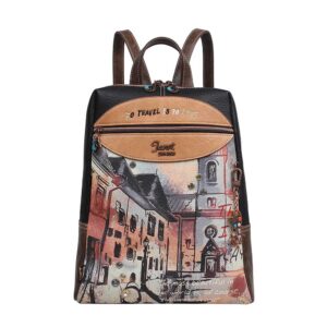 Ruksak fashion Janet Art gallery 246723-EC dimenzije 26x10x31 cm
