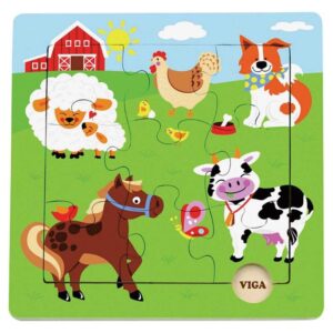 Slagalica Viga - Životinje sa farme