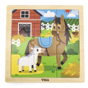 Slagalica Viga - 9 dijelova konj