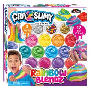 Igračka Crazart slime set Rainbow Blendz