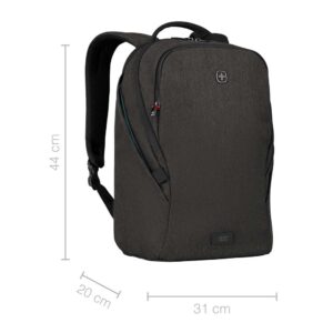 Ruksak za prijenosno računalo do 16", Wenger MX Light, crni