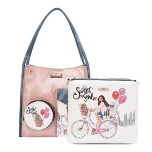 Torba i torbica fashion Nikky Sweet Girl 248245-EC dimenzije 28x29x11.5 cm