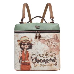 Ruksak fashion Janet Western Odyssey 248369-EC dimenzije 24x10x24 cm
