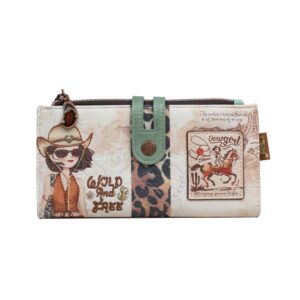 Novčanik fashion Janet Western Odyssey 248397-EC dimenzije 19.5x3x10.5 cm