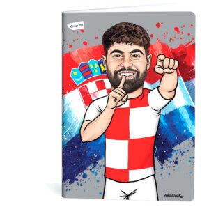 Bilježnica obrazac 3 pisanka B licence za dječake 16 L Lipa Mill