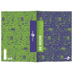 Bilježnica A4 96 L D Be More Sketch 123488, 100g/m2, korica 250 g/m2