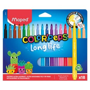 Flomasteri školski Maped Color'Peps Long life 2, 18/1 MAP844001