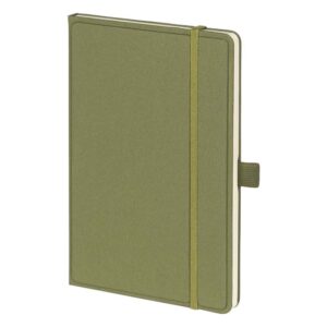 Notes A5 Tisa, maslinasto zeleni