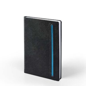 Notes A5 Texture black, plavi