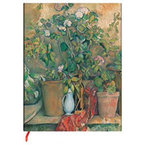 Notes 12x18 cm s gumicom, Cezanne?s Terracotta Pots and Flower Paperblank