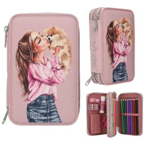 Pernica s priborom, 2 zipa Dots, Top Model 414008
