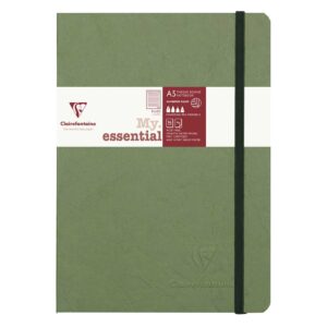 Notes A5, Age Bag My Essential, s gumicom, diktando, zeleni