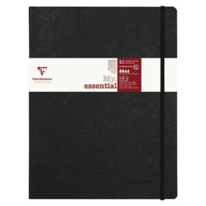 Notes B5, Age Bag, s gumicom, diktando,crni