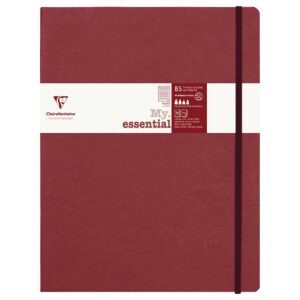 Notes B5, Age Bag, s gumicom, diktando, crveni