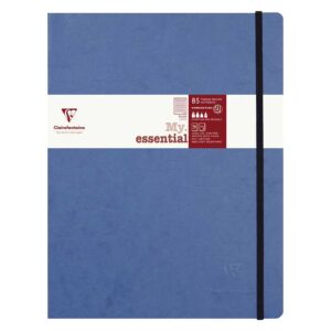 Notes B5, Age Bag, s gumicom, diktando, plavi