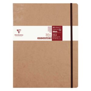 Notes B5, Age Bag, s gumicom, diktando, smeđi